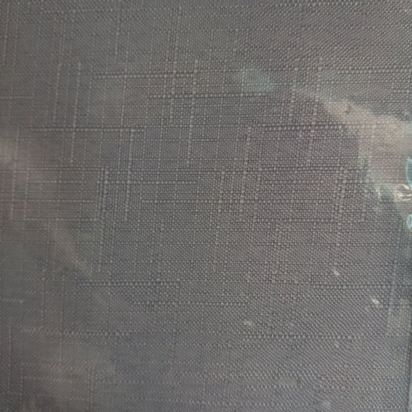 Linen Weave Tablecloth 70" Square Classic Mitered Design Lavender Vintage NEW - Picture 9 of 10